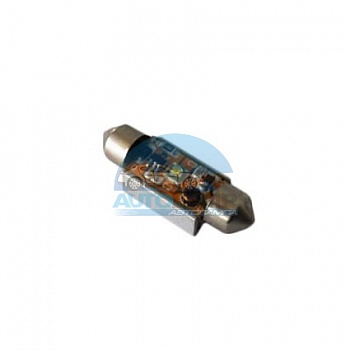 Светодиоды GL T10*36mm, 1 диод CREE 3W CANBUS 12-24V, белые (салонная)