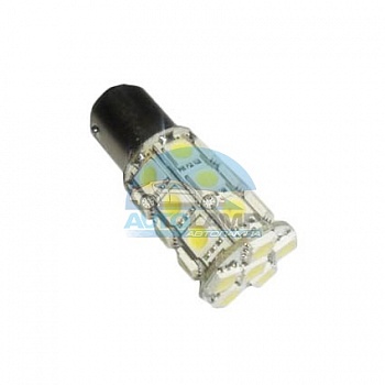 Светодиоды GL T25 BAY15D двухконтактные, 27 диодов SMD5050 ,белые (стоп-сигнал, задний ход) Светодиоды GL T25 BAY15D двухконтактные, 27 диодов SMD5050 ,белые (стоп-сигнал, задний ход)