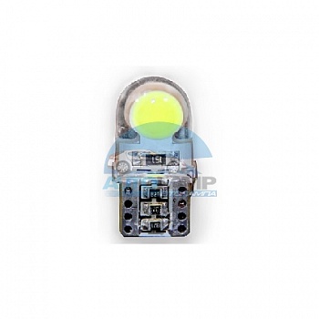 Светодиоды GL T10 2 COB SMALL Canbus в силиконе, белые Светодиоды GL T10 2 COB SMALL Canbus в силиконе, белые