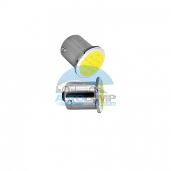 Светодиоды GL T25 BA15S одноконтактные, COB, белые (стоп-сигнал, задний ход)