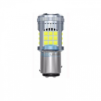 Светодиоды GL T25 BAY15D двухконтактные, 36 диодов SMD3030, белые (стоп-сигнал, задний ход)