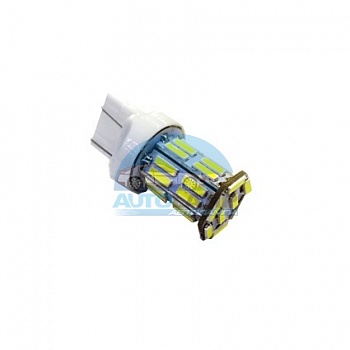 Светодиоды GL T20 б/ц двухконтактные, 32 SMD7020 12V, белые (стоп-сигнал, задний ход)